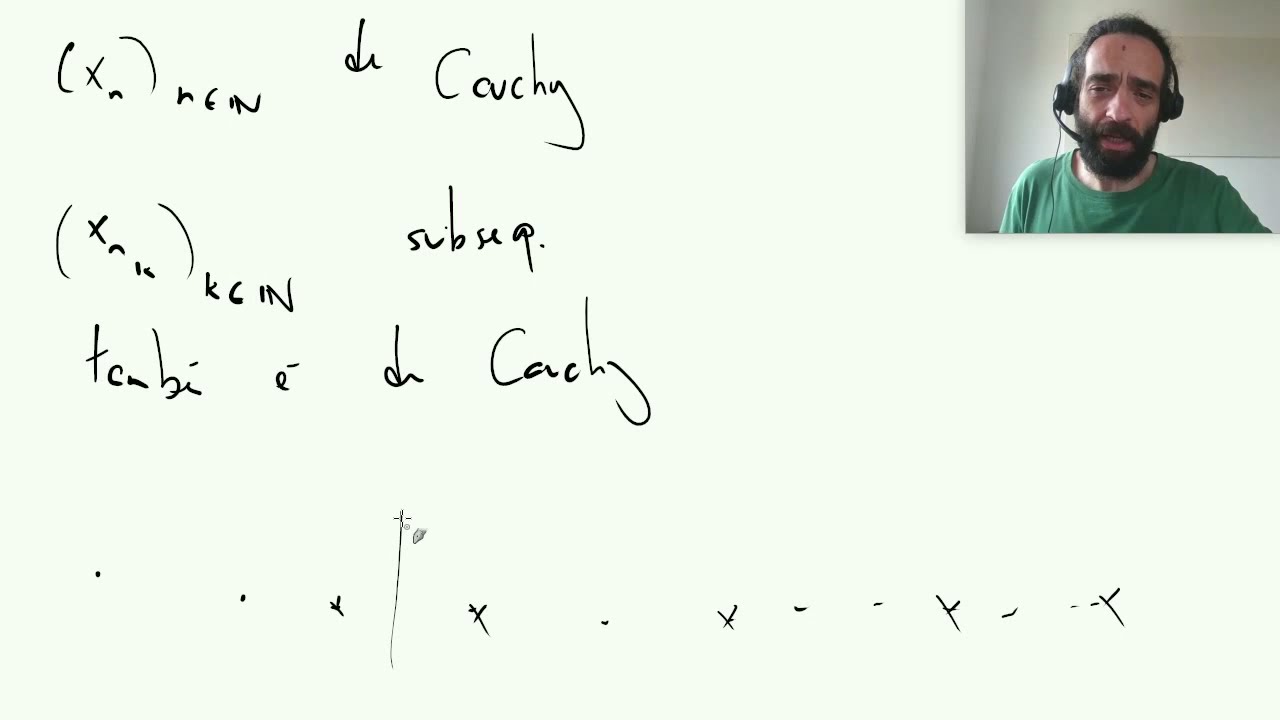 [Espaços métricos] Sequências de Cauchy