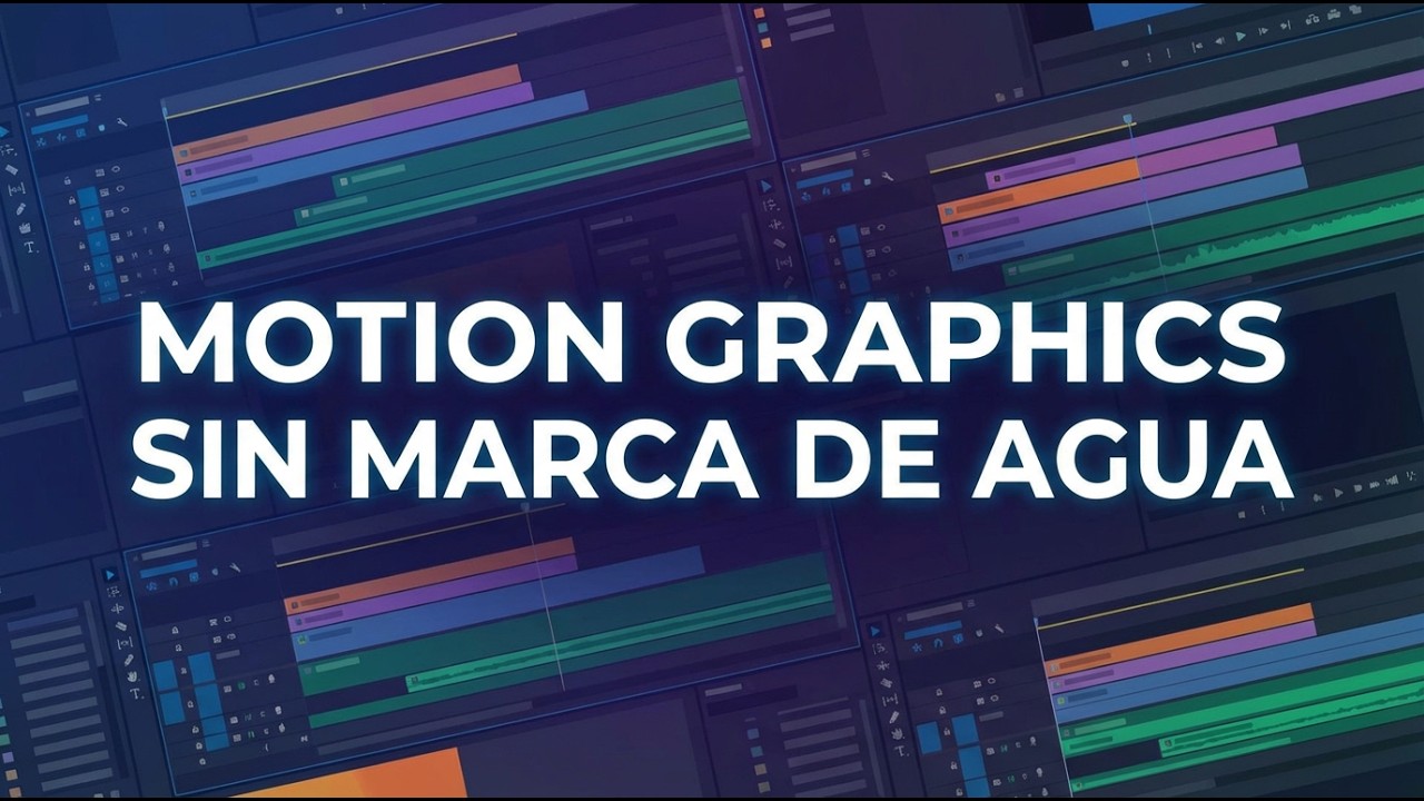 Alternativa a After Effects sin marca de agua