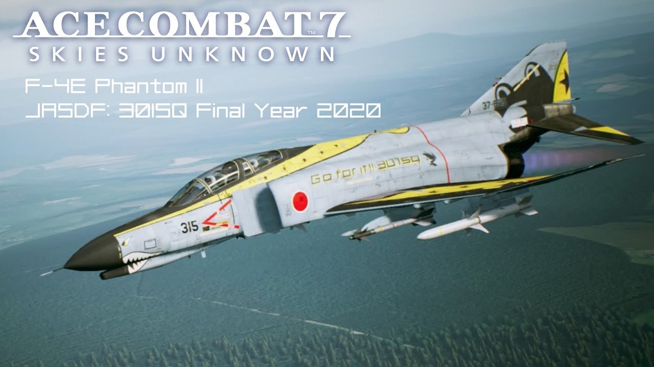 ACE COMBAT 7 - F-4E Phantom II - JASDF: 301SQ Final Year 2020 Skin