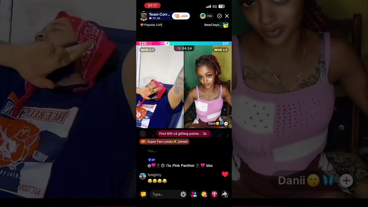 Topbanks on TikTok live with him new girl like share and subscribe 