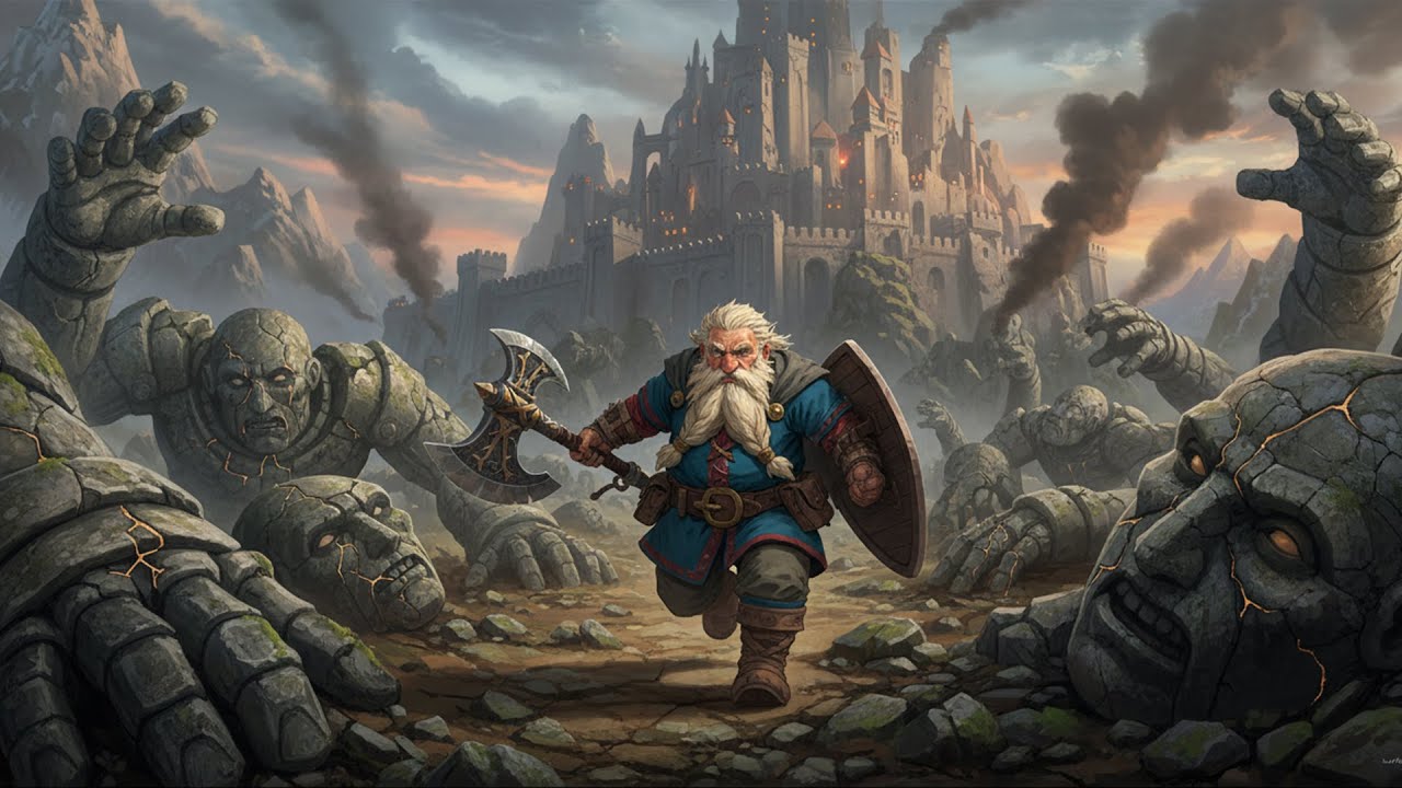 Determined Valor | Fantasy Medieval Music | The Dwarf Warrior's Epic Battle