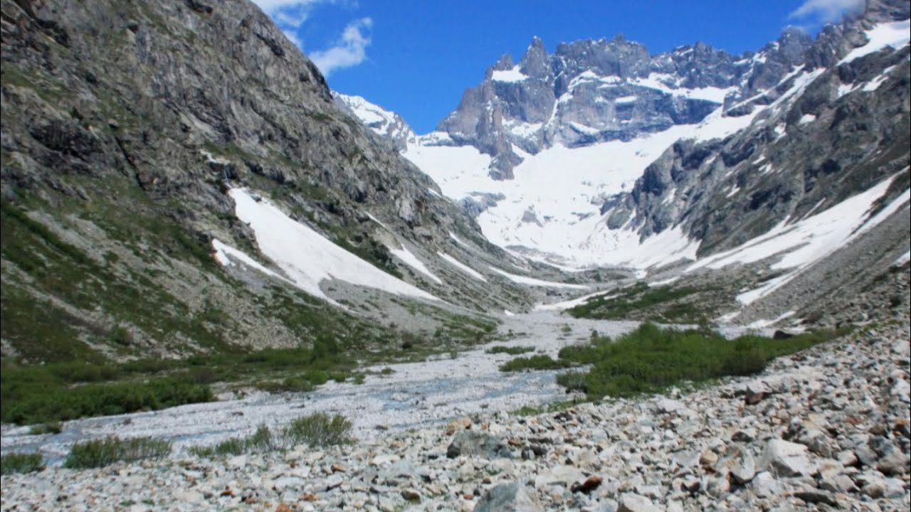 Rando vers la Meije enneigée - La Bérarde - Oisans (2013)