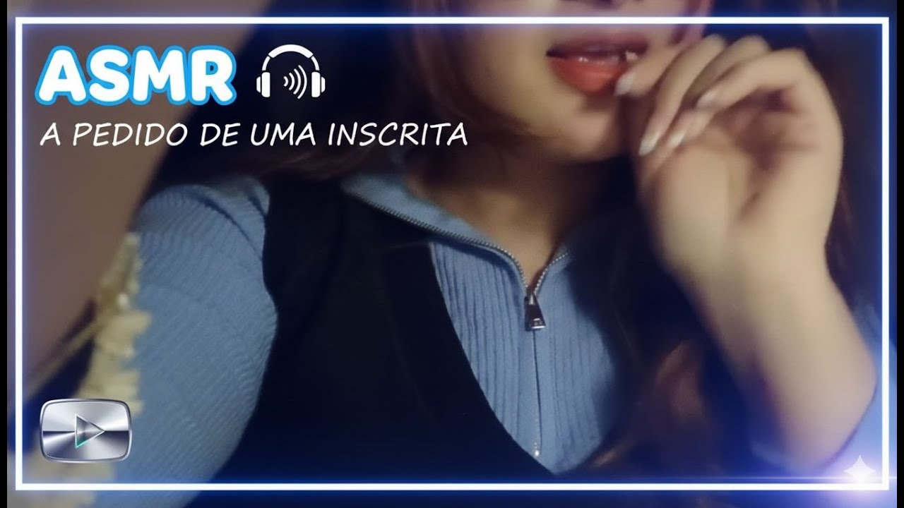 ASMR clipes invisíveis ✨ sons de dedos e massagem facial💖@julianatavaresss
