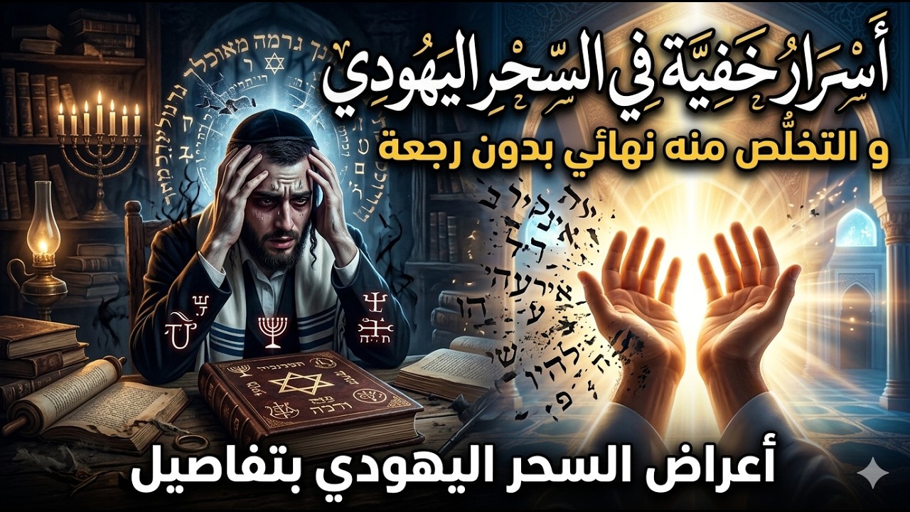 اسرار خفية فى السحر اليهودى و التخلص منة نهائى بدون رجعة | اعراض السحر اليهودى بتفاصيل
