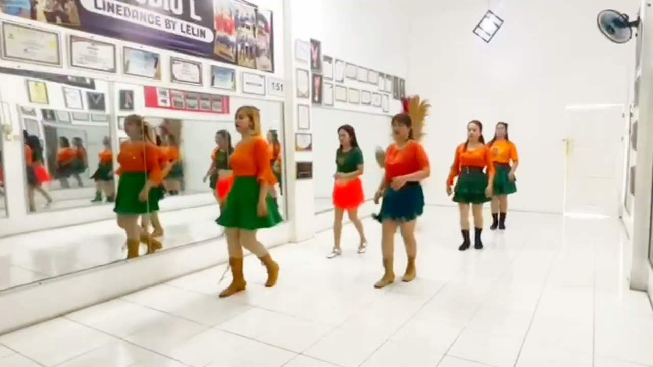 Heel,Toe,Rodeo Linedance|Choreo Gary O'Reilly (IRE)|Demo by Class Bawi Bestie LLD