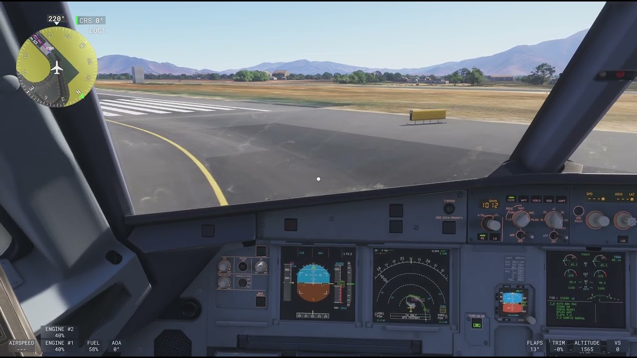 Táxi e Decolagem de Santiago Airbus A321 - MFS 2024 - PS5
