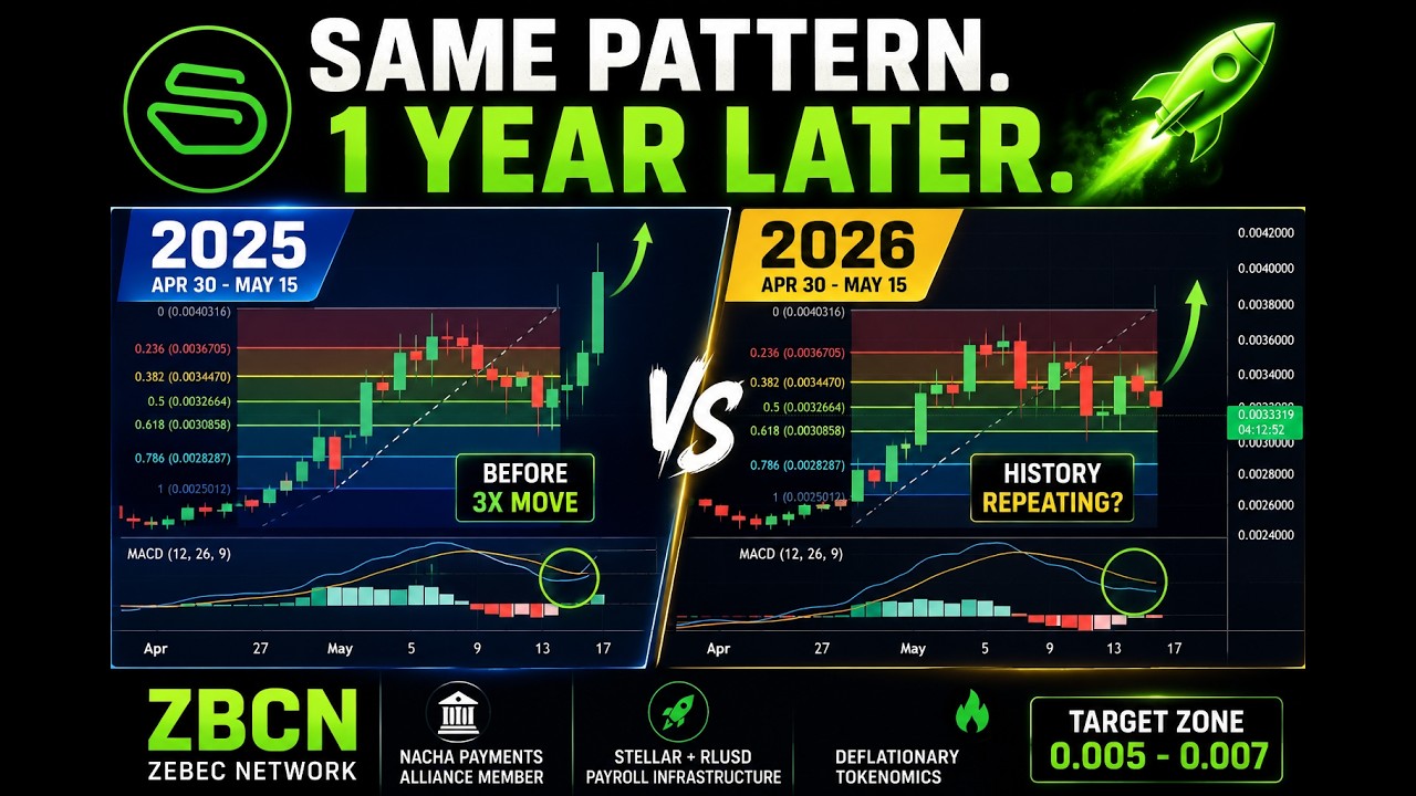 ZBCN Is Repeating The Exact Same Pattern From 2025 | Zebec Network Price Analysis