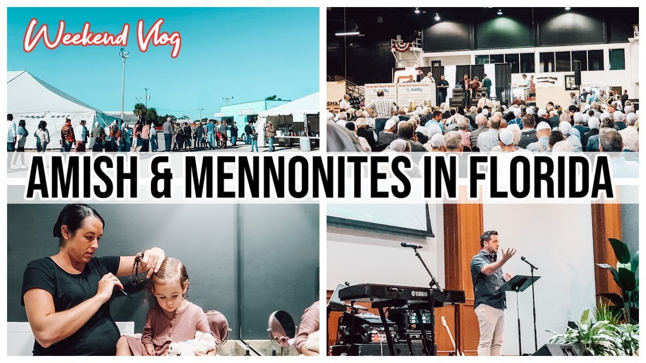 What Mennonites do in Florida | Attending a church Service | Lynette Yoder Vlogs