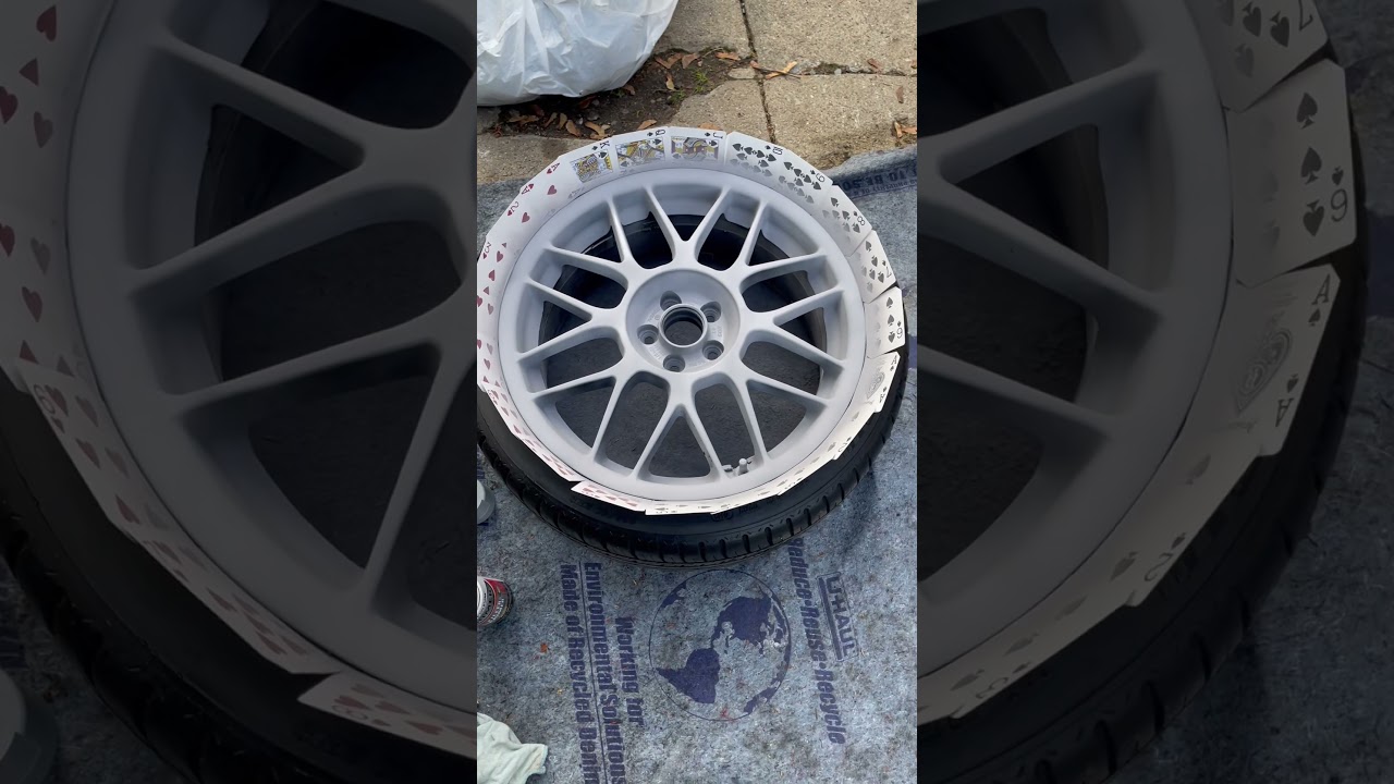 How to spray paint my rims