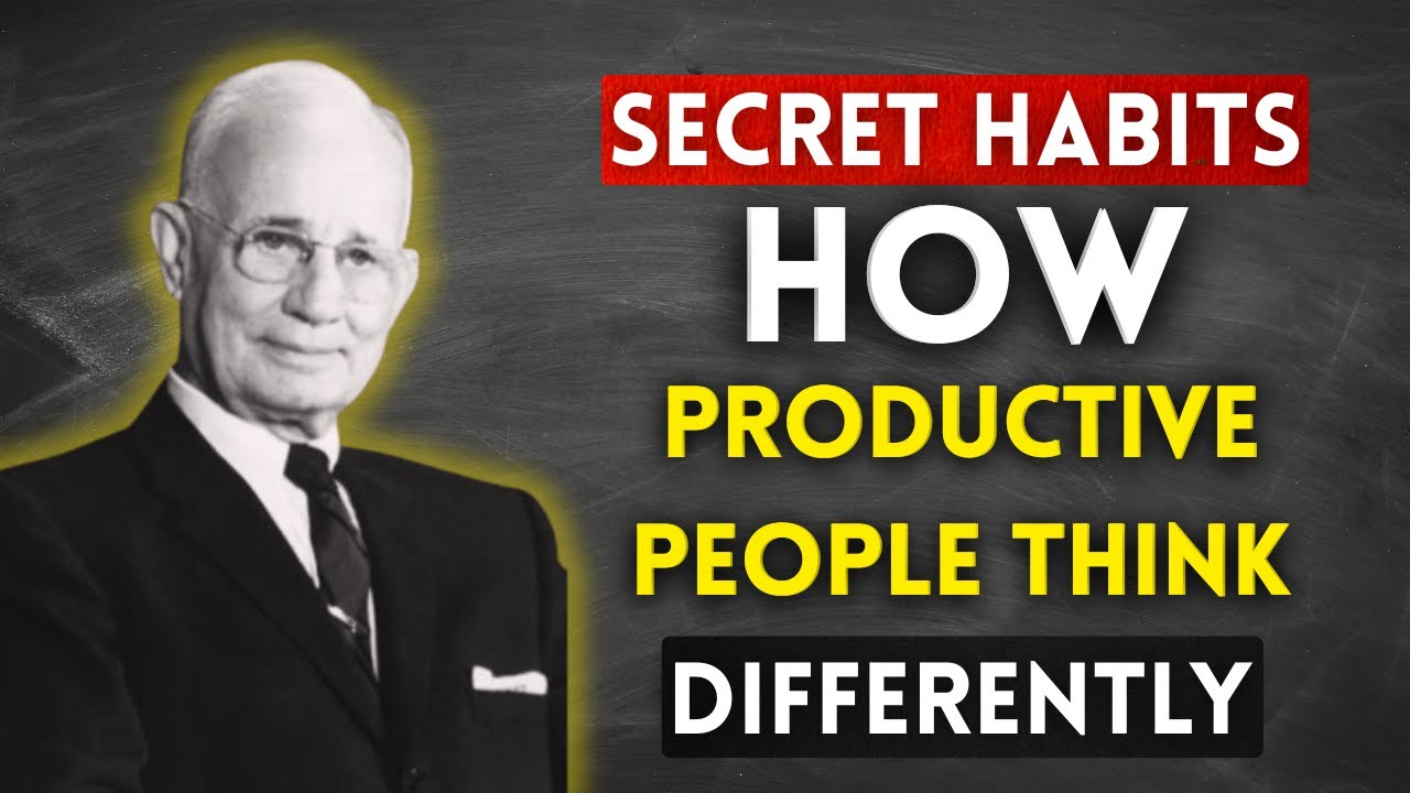 The Secret Habits of Highly Productive People | Napoleon Hill Motivation