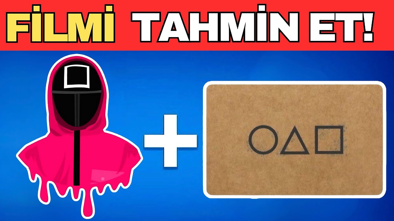 Emoji Testi ile Filmi Tahmin Et 🎬🍿 62 Film Yarışması | Quiz Akıl Küpü