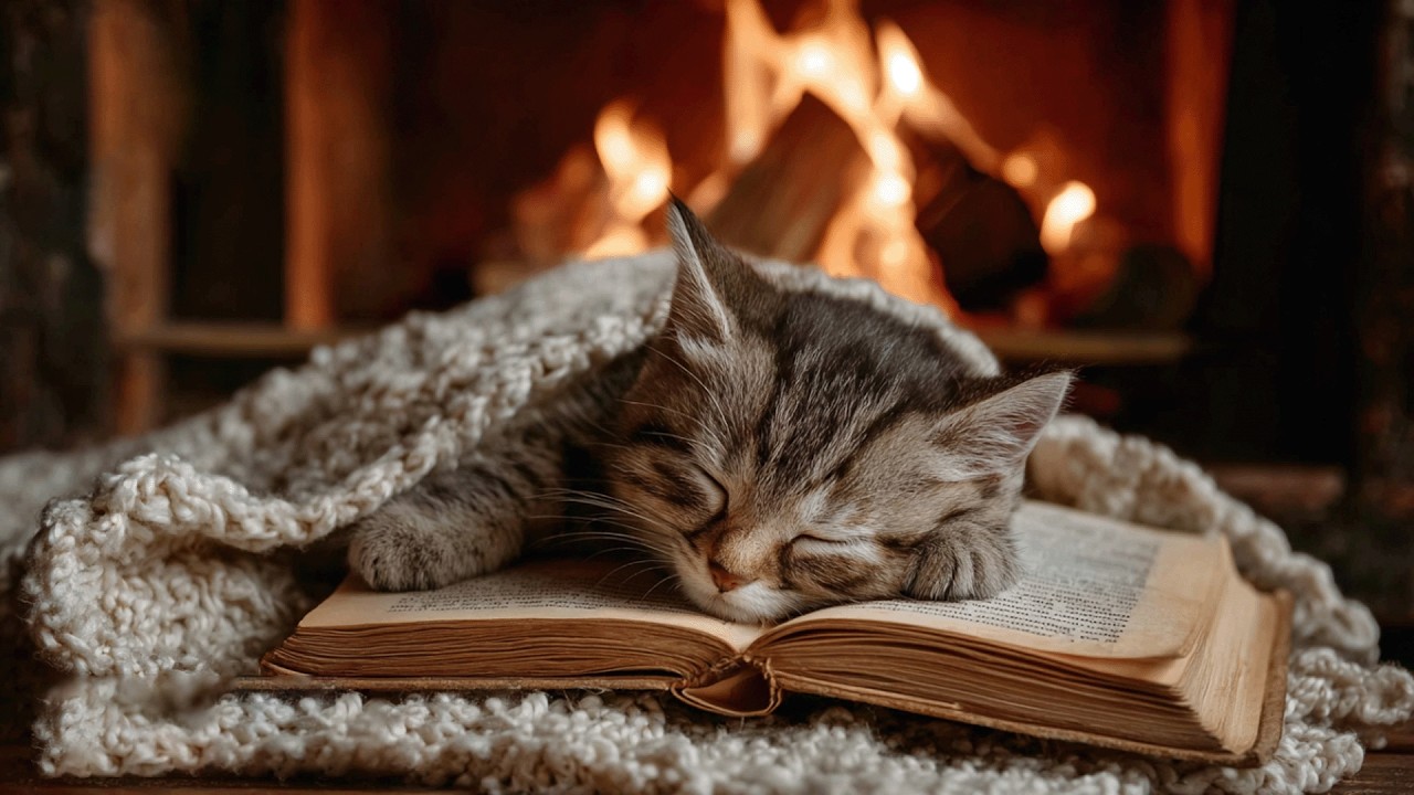 Peaceful Piano Music for Cats | Relaxing Sleep & Soft Purring