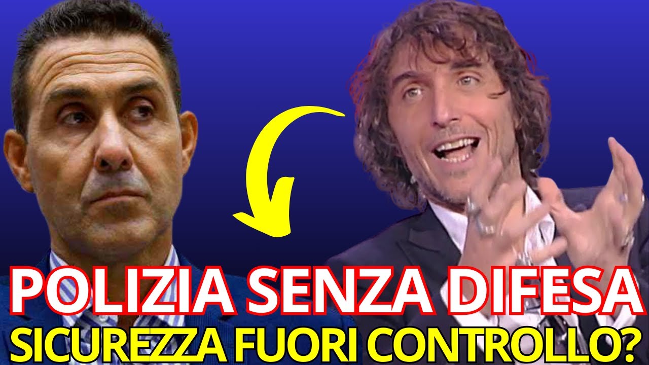 SICUREZZA IN ITALIA: VANNACCI E CRUCIANI DIVIDONO IL DIBATTITO SU POLIZIA E IMMIGRAZIONE