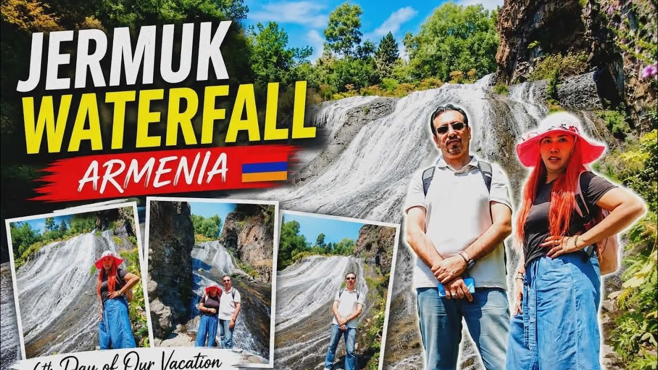 RELAXING NATURE SCAPE IN JERMUK ARMENIA