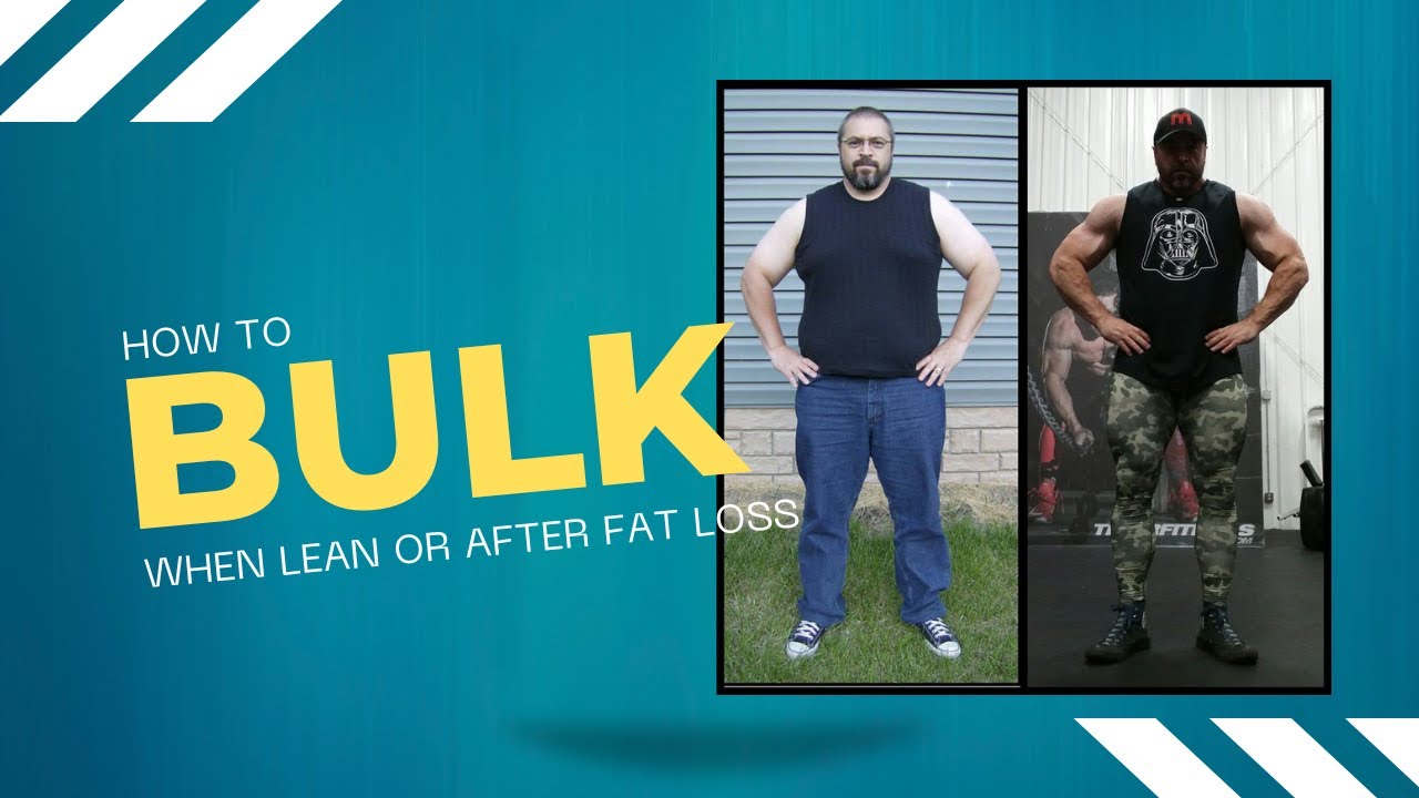 How to BULK When LEAN or After FAT LOSS (When You're AFRAID to BULK)