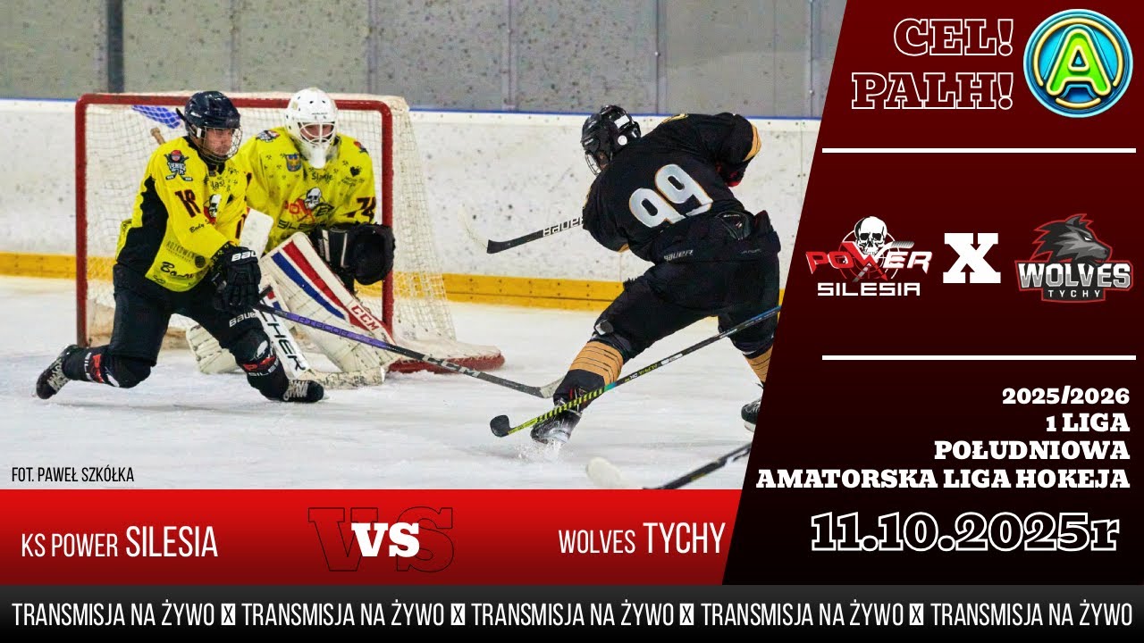 KS Power Silesia - Wolves Tychy || Transmisja na żywo || 1 Liga PALH