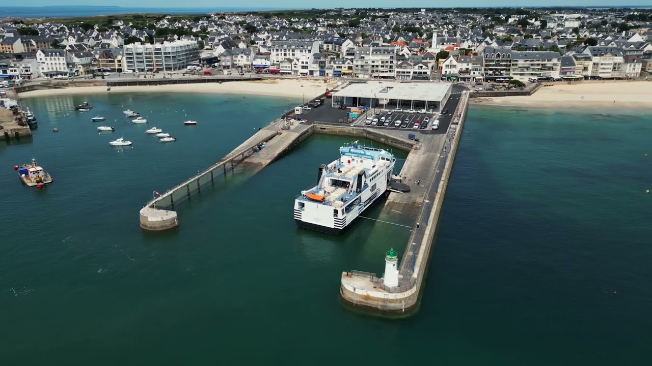 Construction gare maritime de Quiberon
