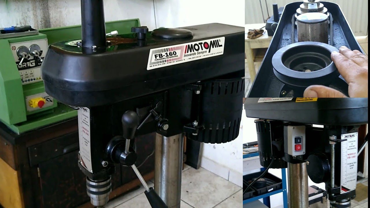 Furadeira Motomil FB-160 problema  resolvido
