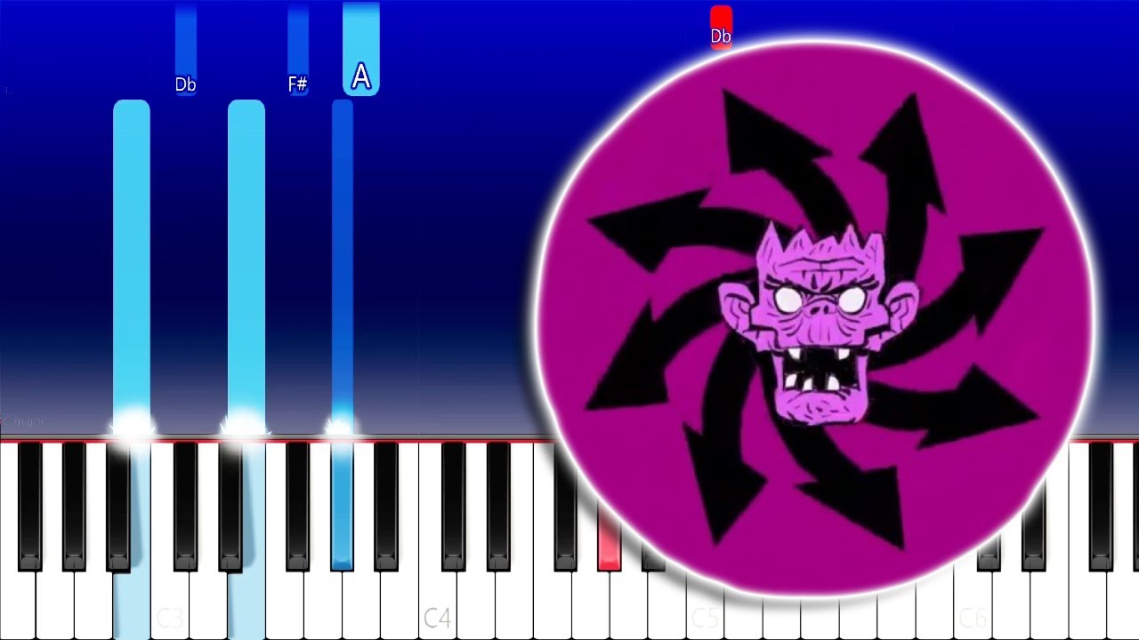 Gorillaz - Possession Island (Piano Tutorial)