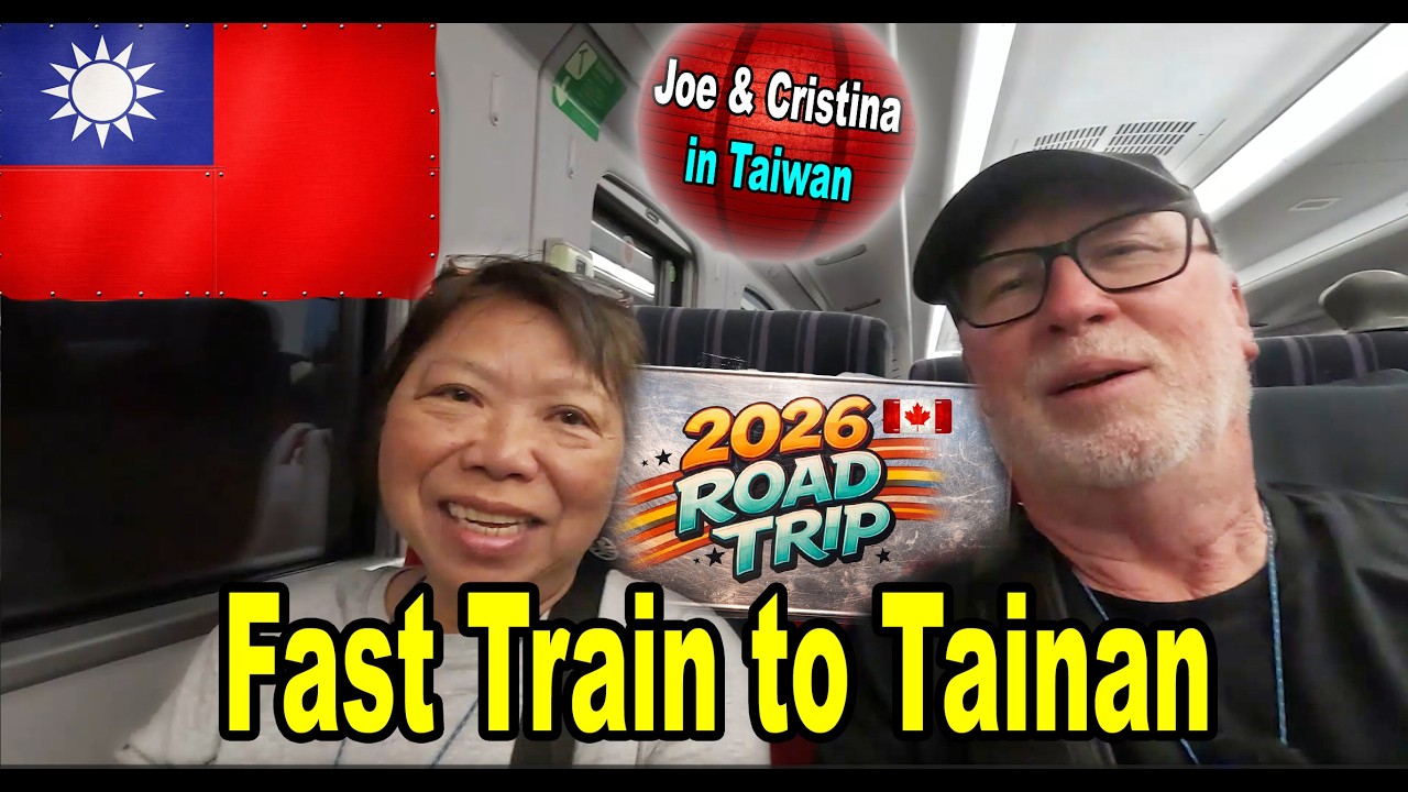 From Kaohsiung to Tainan: Fast Train Adventure | Taiwan Vlog