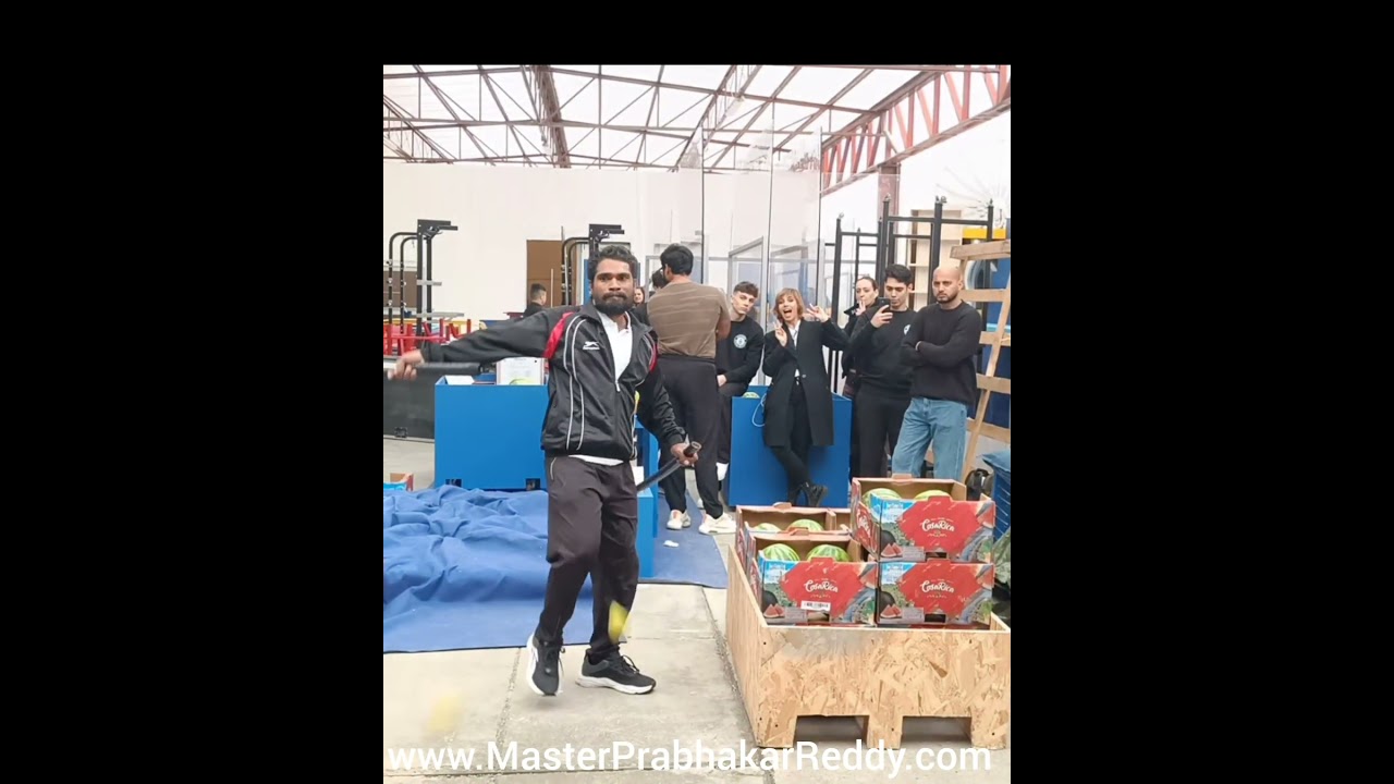 Italy Talent Show World Best Kung-fu Master Prabhakar Reddy India +91 9849465401