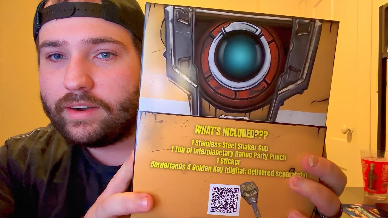 Borderlands 4 G-Fuel Collectors Box Unboxing