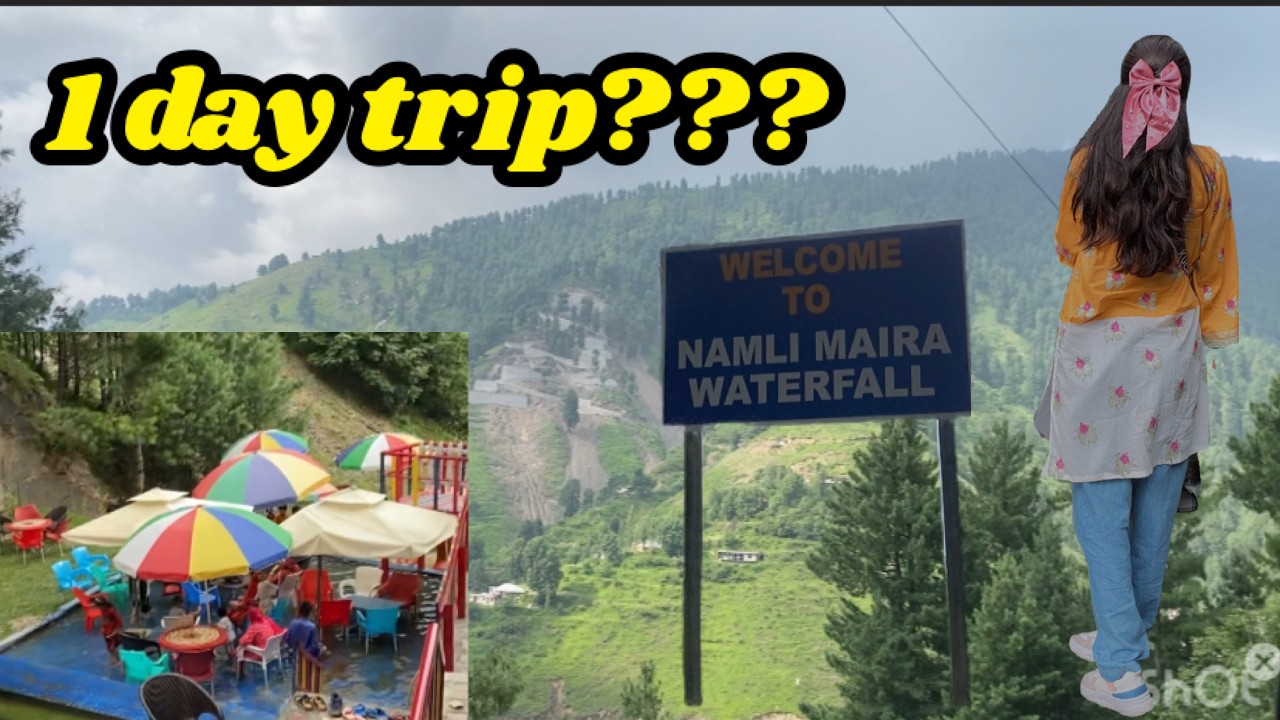 Nathia gali trip | namli maira waterfall | elite adventure park | travel Pakistan | hidden water fal