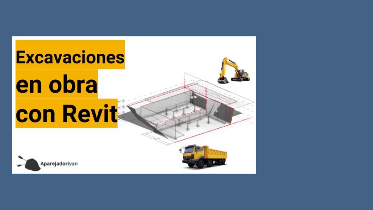 Excavaciones con Revit. Avance del curso
