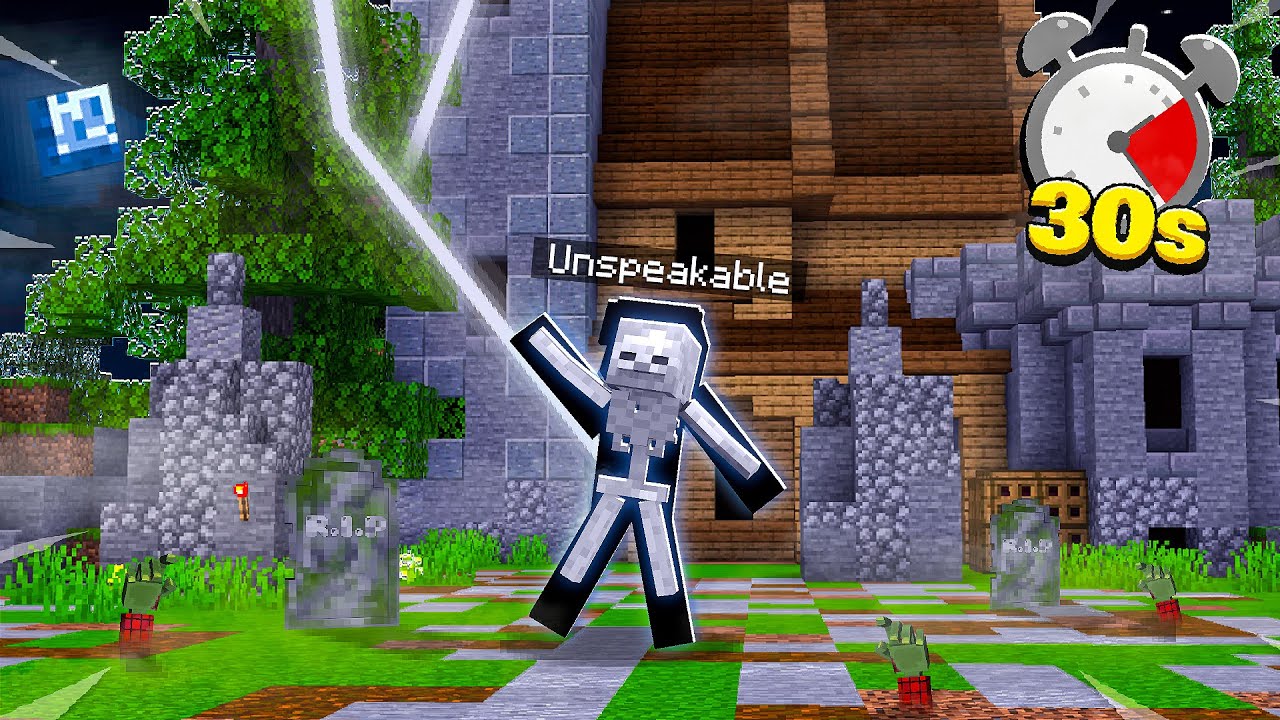 MINECRAFT, BUT YOU DIE EVERY 30 SECONDS...