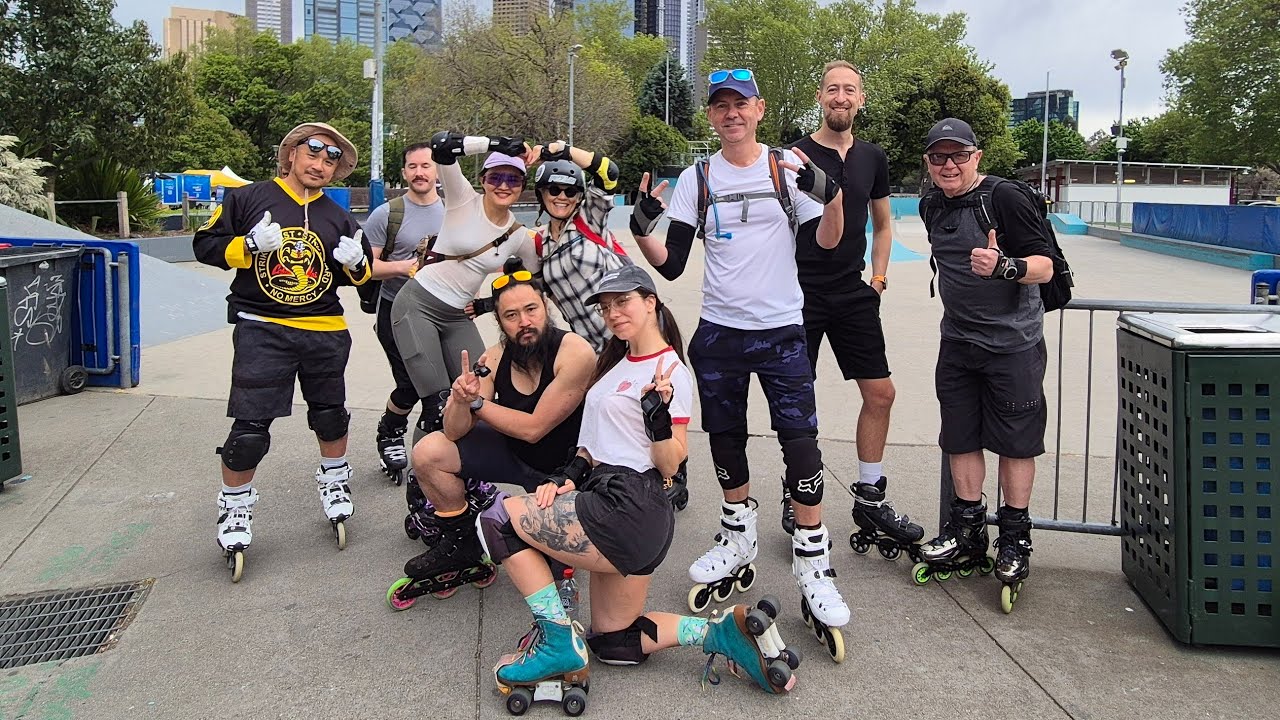 Wild wild windy West skate 30km