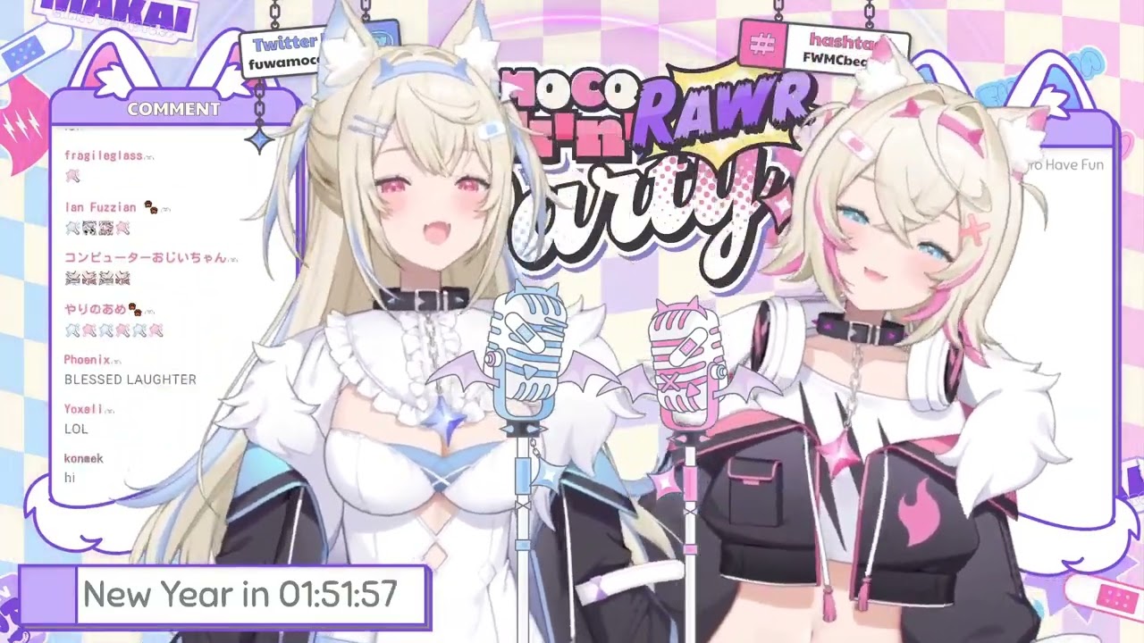 Girls Just Want To Have Fun - Fuwawa & Mococo Abyssgard | FUWAMOCO Sings