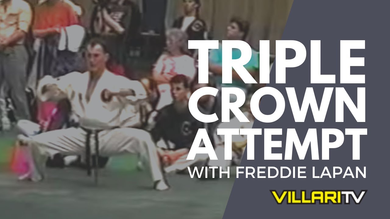 Triple Crown Attempt by Villari's Shaolin Kempo Karate Master Freddie LaPan
