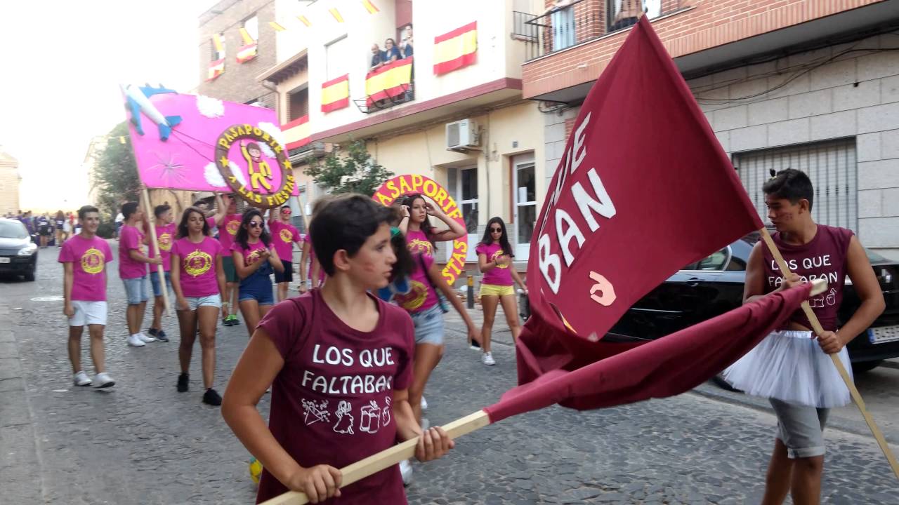 Fiestas Los Navalucillos, Desfile de Peñas 2016