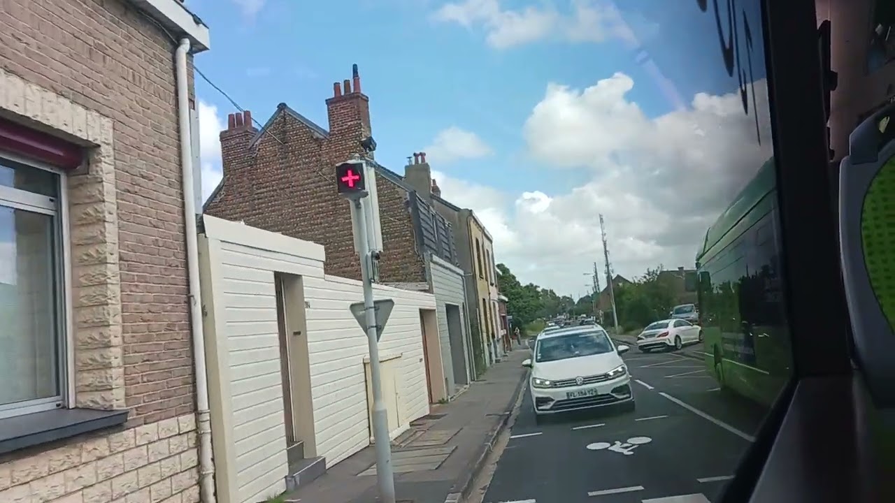 [DK'BUS] Urbanway 18 GNV sur la ligne C3 entre Saint-Jean-Baptiste et Delory (déviation)
