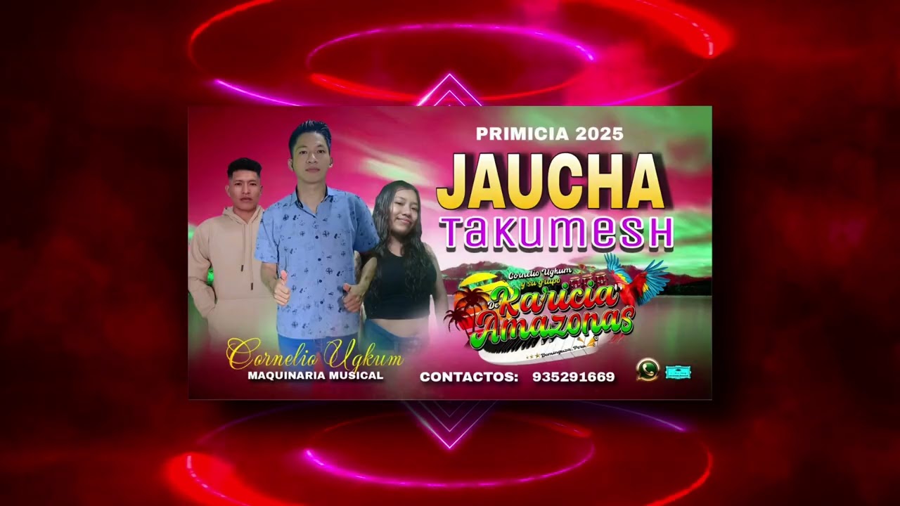 JAUCHA TAKUMESH - KARICIA DE AMAZONAS #musica #cumbia_awajún #karicia_de_amazonas