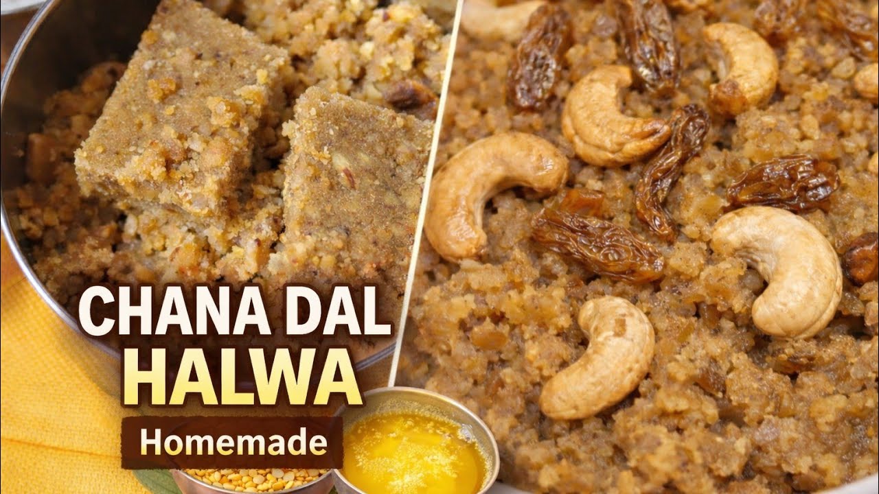 Traditional Chola Ka Halwa Recipe | Chana Dal Halwa at Home | Easy Desi Sweet