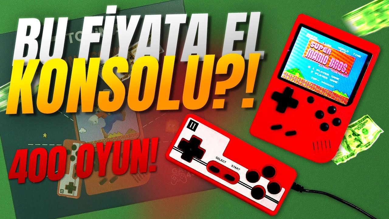 400 Oyun?! 350 TL’lik Retro Konsol Denedim | Torima GC-1