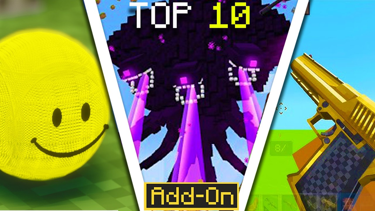 Топ-10 ЛУЧШИХ БЕСПЛАТНЫХ аддонов для Minecraft Bedrock