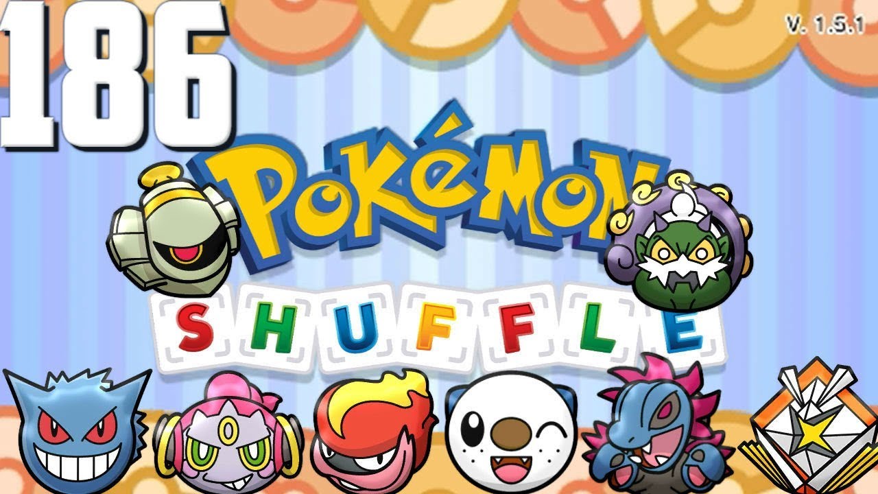 Pokemon Shuffle - Dusknoir, Shiny Gengar, Magmortar, Oshawott, Kartana & More! - Episode 186