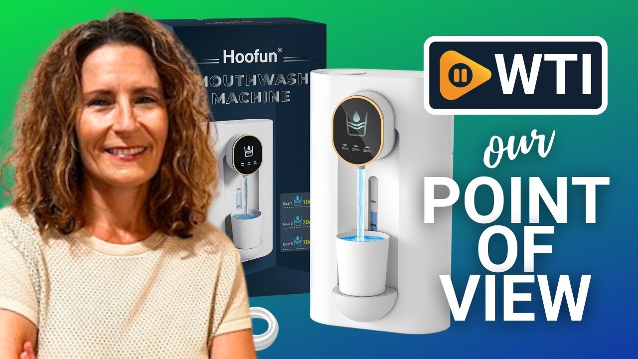 Hoofun Automatic Mouthwash Dispenser | Our Point Of View