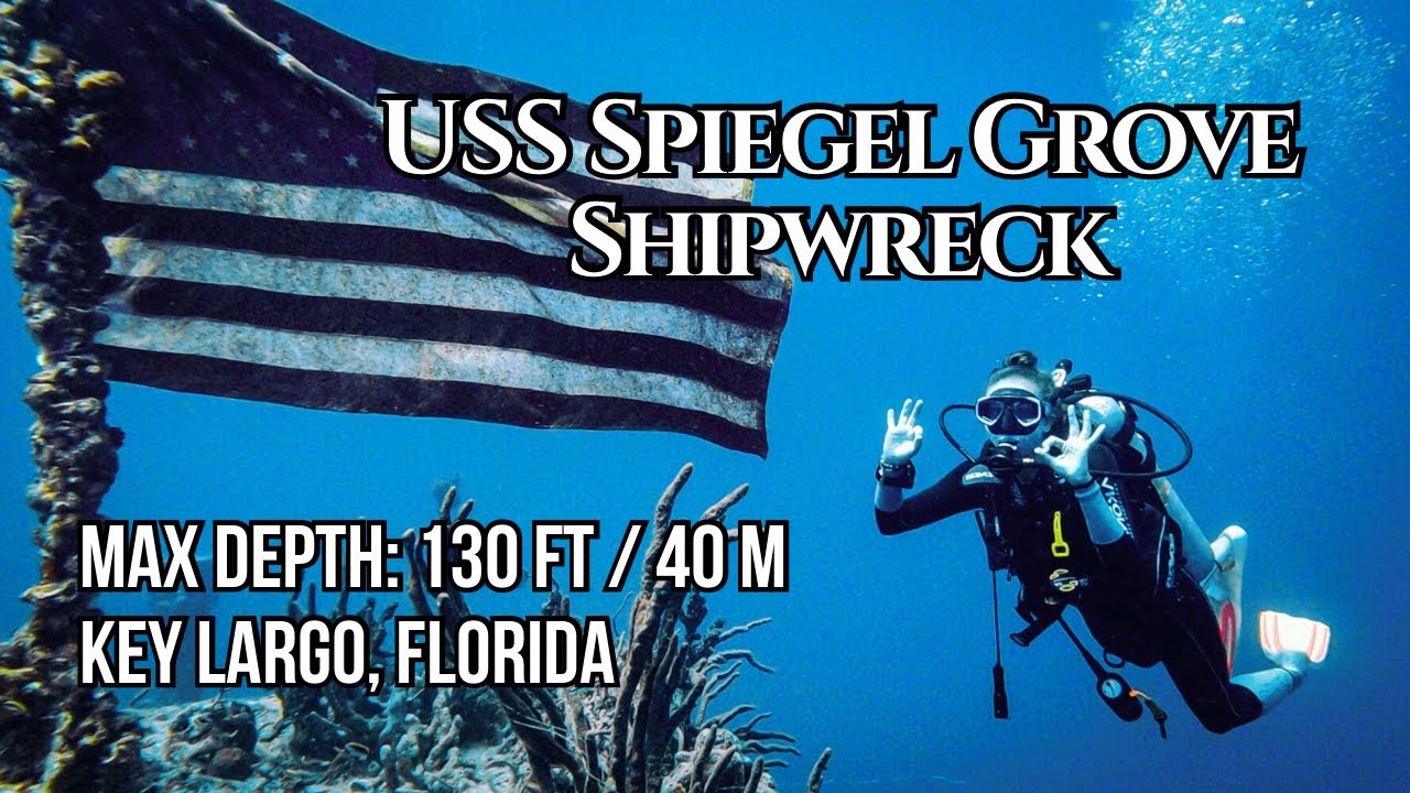 Погружение к борту USS Spiegel Grove | Флорида-Кис | Эпическое погружение!