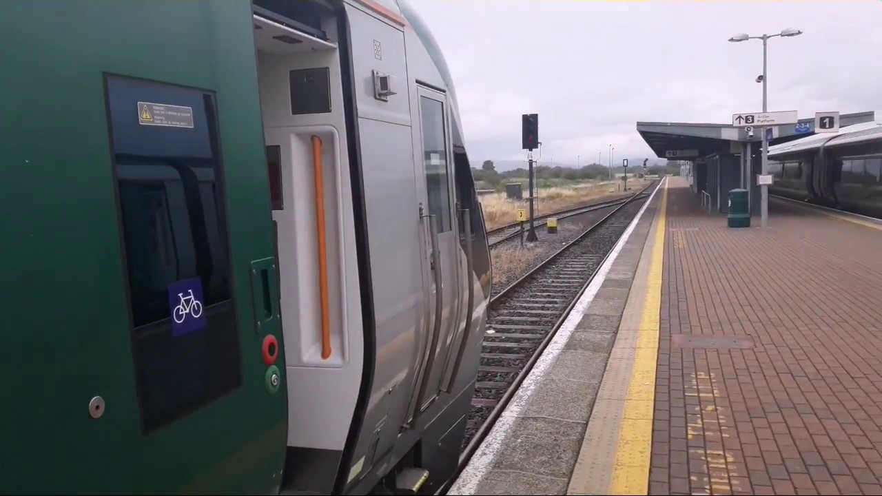 Irish Rail Journey from Limerick Junction to Limerick Colbert on-board ICR 22000 Train (31/7/18).