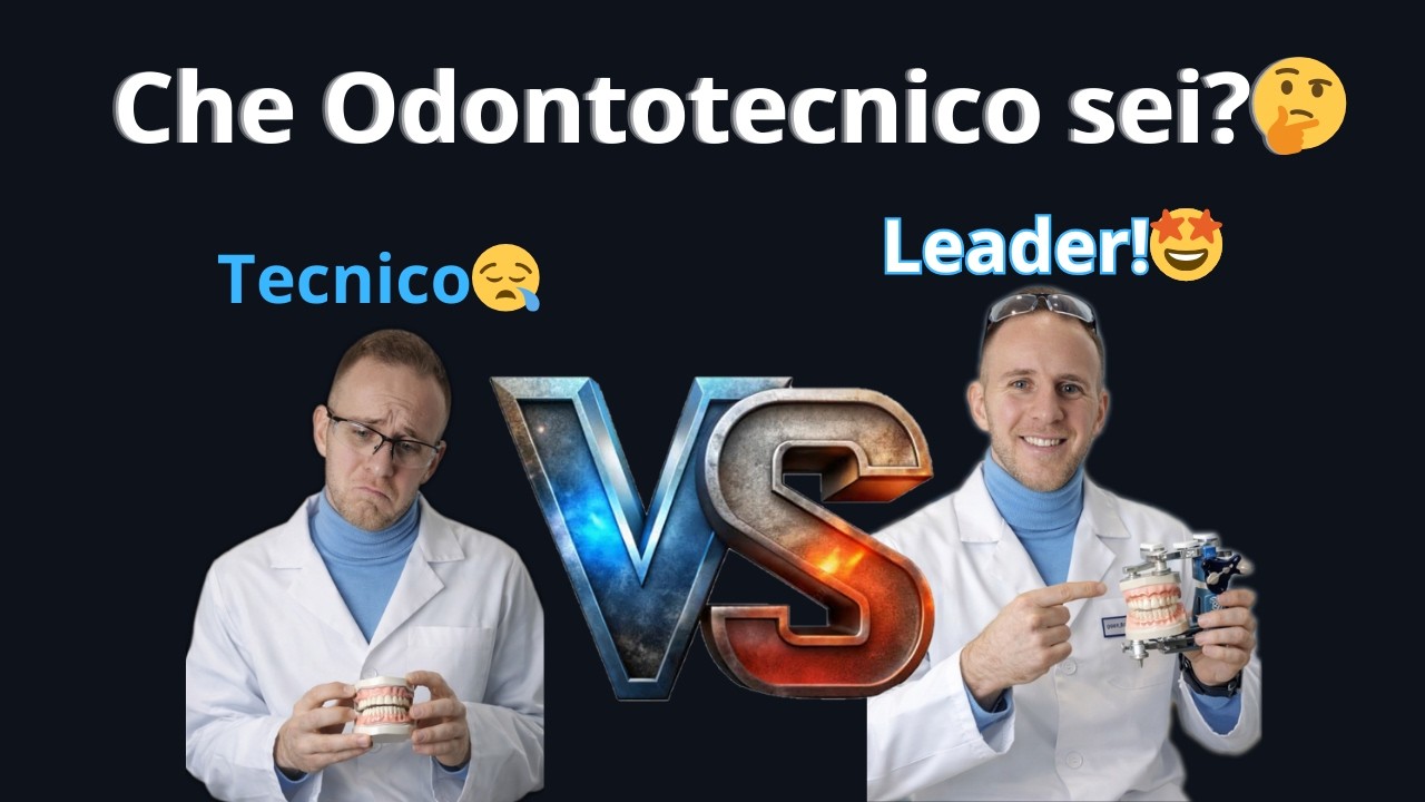 Sei Odontotecnico?🤔 Tecnico Vs Leader!
