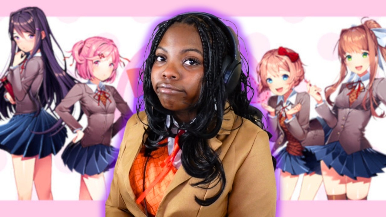 How Is THIS a Horror Game | Doki Doki Literature Club EP. 1 - Final Girl Playthrough