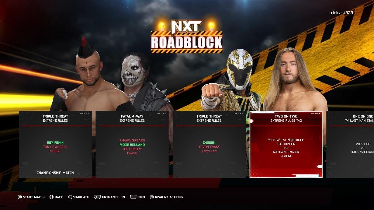 WWE 2K25_ The Bullies vs Fraxiom