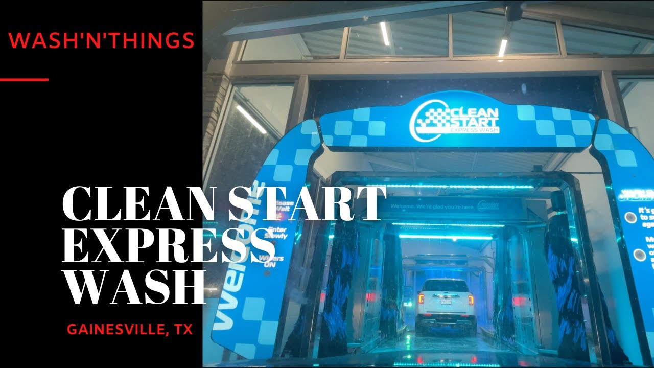 Clean Start Express Car Wash - Gainesville, TX - Autec Express