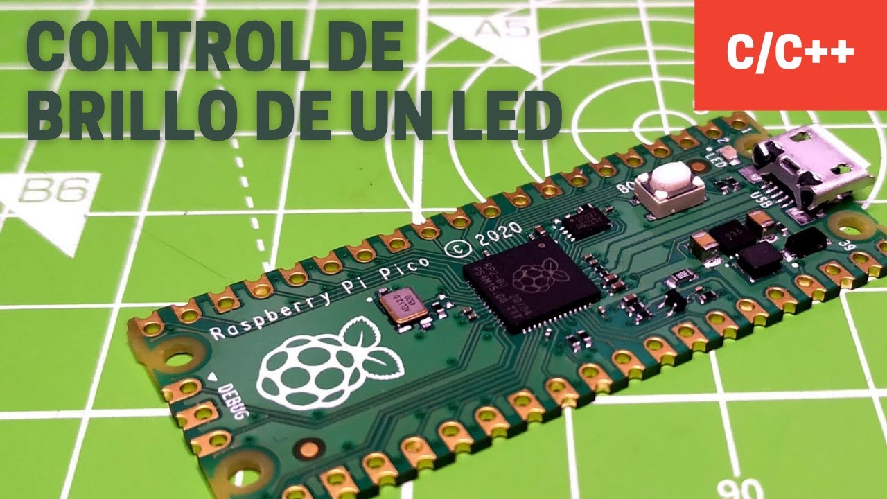 Raspberry Pi Pico: Controlando el brillo de un led con PWM usando el SDK C/C++