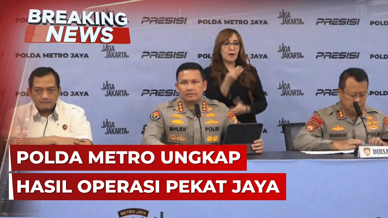 BREAKING NEWS - Polda Metro Jaya Ungkap Hasil Operasi Pekat Jaya & Isu Terkini Lainnya