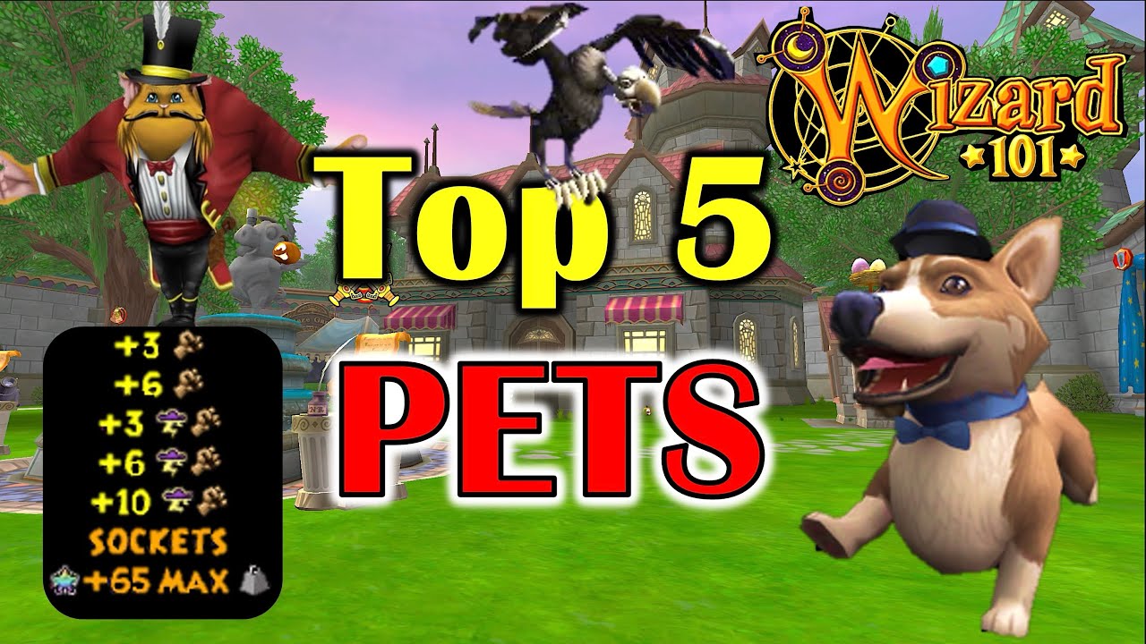 Wizard101 - Top 5 BEST Pets To Make!