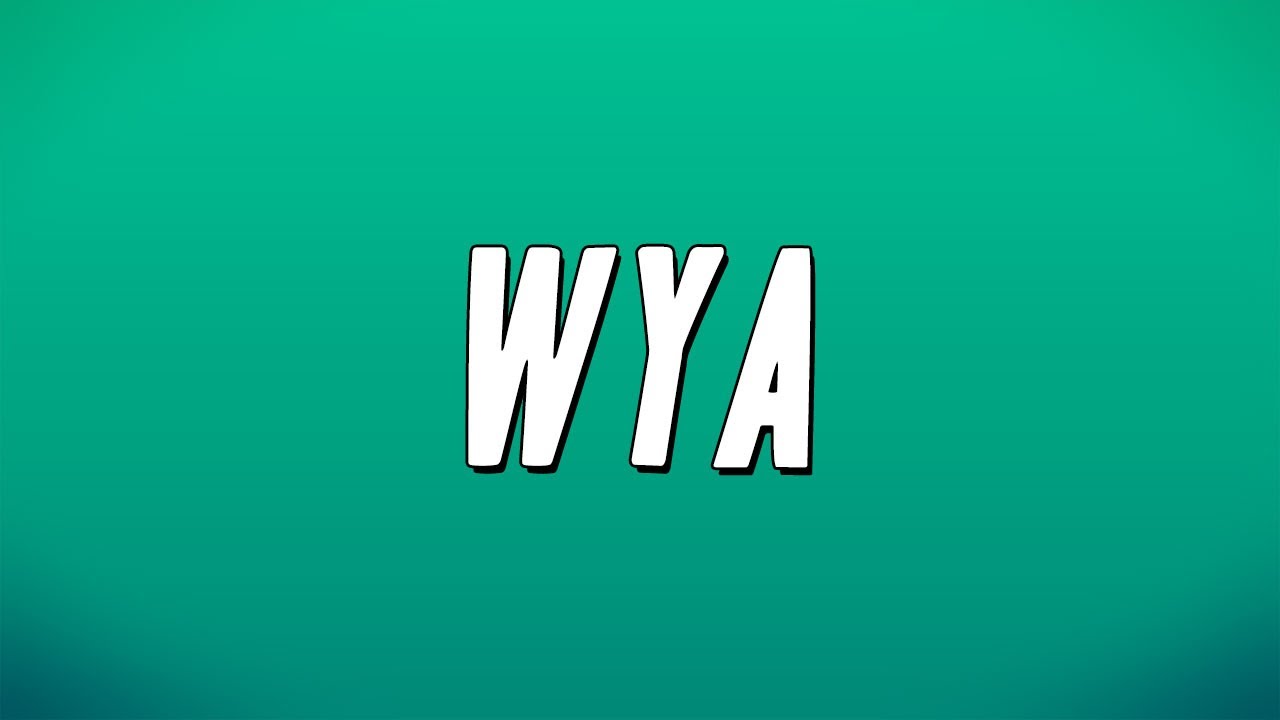 Wolfacejoeyy - wya (Lyrics)